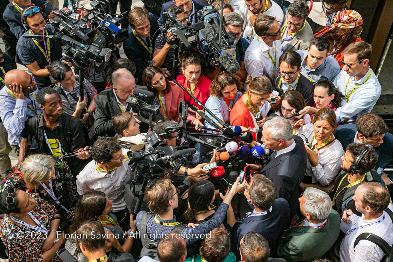 bain de journalistes